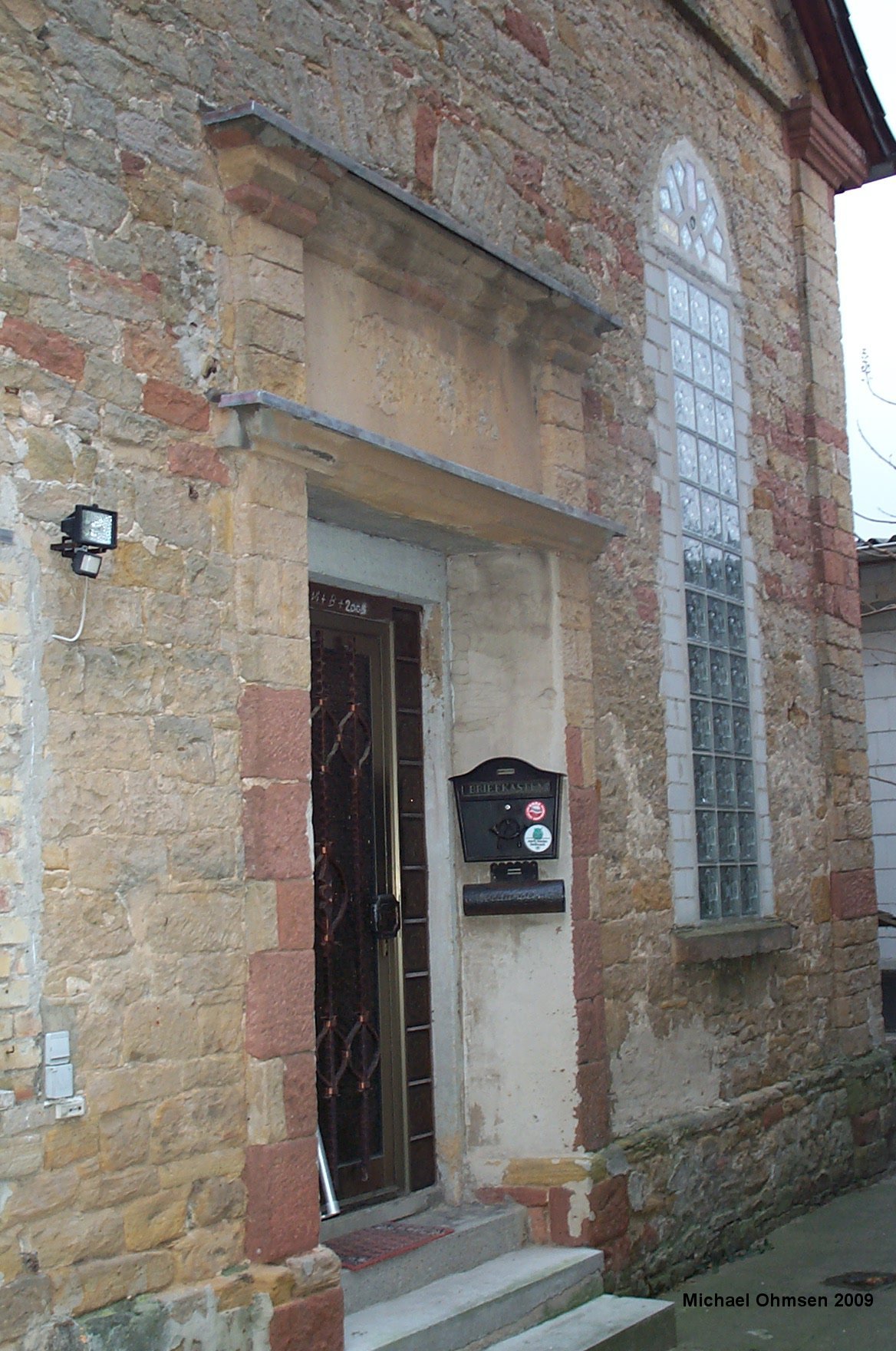 Die Synagoge in Friedelsheim (VG Wachenheim an der Weinstraße, Kreis